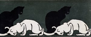 Cats av Steinlen av Théophile Alexandre Steinlen