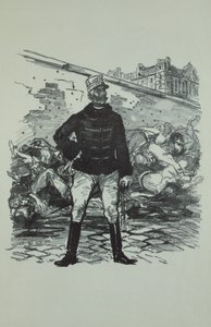 General Gaston Auguste (1830-1909) Marquis de Gallifet, i all hans ära av Théophile Alexandre Steinlen