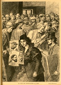 Illustration av Heidbrinck (1852-1914) i Le Rire av Théophile Alexandre Steinlen