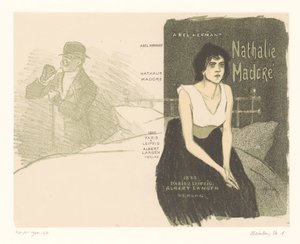 Omslagsdesign: Abel Hermant med Nathalie Madoré Nathalie Madore (titel på objekt) av Théophile Alexandre Steinlen