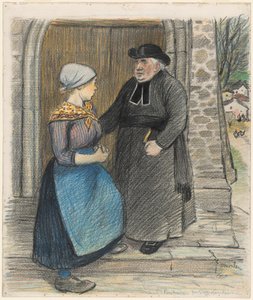 Ånger, 1899. av Théophile Alexandre Steinlen