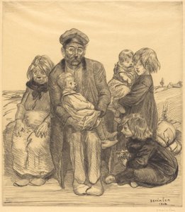 Fattiga människor Fattiga människor, 1914. av Théophile Alexandre Steinlen