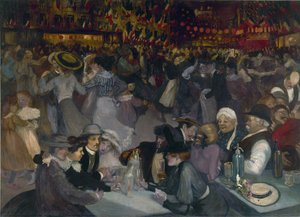 Balen den 14 juli av Théophile Alexandre Steinlen