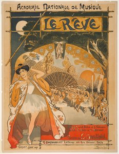 Drömmen, 1891. av Théophile Alexandre Steinlen