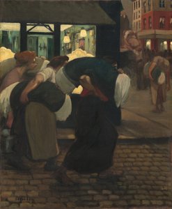 Tvätterskorna av Théophile Alexandre Steinlen