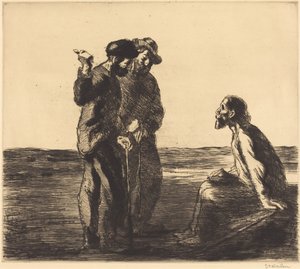 Tre följeslagare av Théophile Alexandre Steinlen