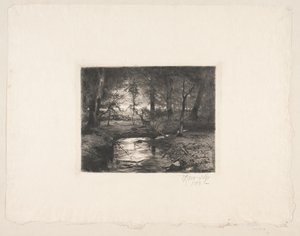 Aa i Borrevejleskogen av Thorvald Niss