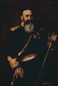 General Piet Joubert, överbefälhavare för Nederländska Sydafrikanska republiken, 1890. 1914.