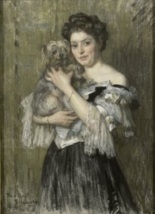 Mary Catherine Josephine Jordan (1866-1948). Hustru till målaren George Hendrik Breitner