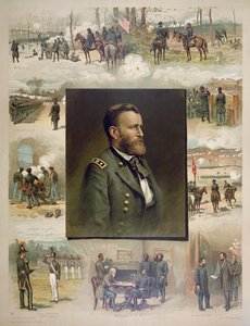 Bidrag från West Point till Appomattox av Thure de (after) Thulstrup