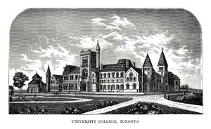 University College, Toronto, Kanada, 1800-talet av Tilton Waters