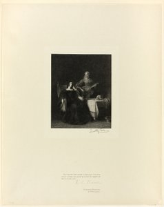 Catherine of Aragon and her Maid, från Old English Masters