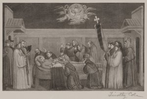 Franciskus död av Timothy Cole