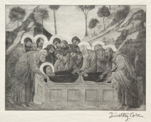 Gamla italienska mästare: Jungfruns begravning, 1888-1892. av Timothy Cole