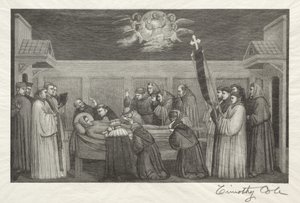 Gamla italienska mästare: St. Franciskus död, 1888-1892. av Timothy Cole