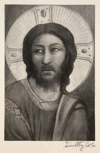 Gamla italienska mästare: Kristi huvud, 1888-1892. av Timothy Cole