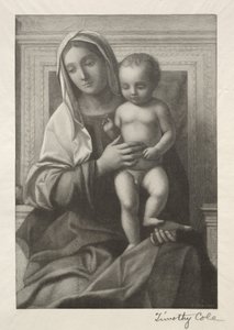 Gamla italienska mästare: Madonna och barn, 1888-1892.