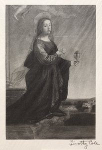 Gamla italienska mästare: Maria Magdalena, 1889. av Timothy Cole
