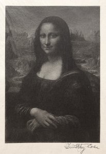 Gamla italienska mästare: Mona Lisa, 1888-1892. av Timothy Cole