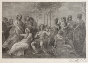 Gamla italienska mästare: Parnassus, 1888-1892. av Timothy Cole