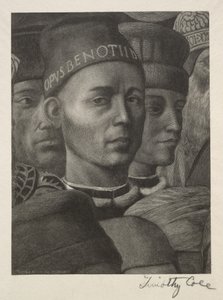 Gamla italienska mästare: Porträtt av Benozzo Gozzoli, 1888-1892. av Timothy Cole