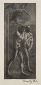Old Italian Masters: The Expulsion from Paradise, 1888. av Timothy Cole