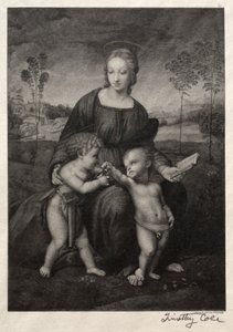 Old Italian Masters: The Madonna of the Goldfinch, 1888-1892. av Timothy Cole