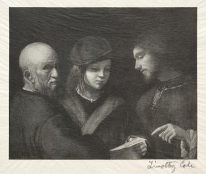 Gamla italienska mästare: De tre åldrarna, 1888-1892.