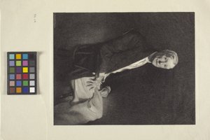 Porträtt av John D. Rockefeller (bläck) av Timothy Cole