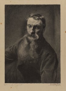 Porträtt av Rodin av Timothy Cole