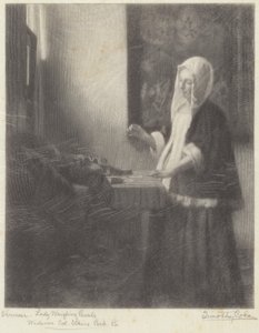 swedish av Timothy Cole after Johannes Vermeer