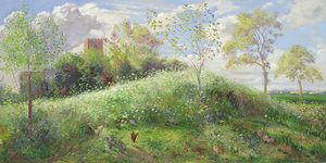 Cow Parsley Hill, 1991 av Timothy Easton