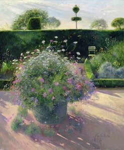 Last Rays Around the Copper (olja på duk) av Timothy Easton