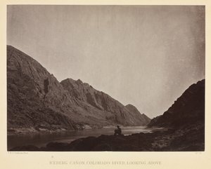 Iceberg Canyon, Coloradofloden tittar ovanför