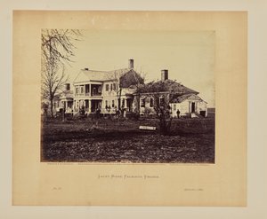 Lacey House, Falmouth, Virginia av Timothy H. OSullivan