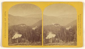 Förlorade sjöar, vid Conejos Canyons övre del i Colorado, i Sierra San Juan-bergen, nära vattendelaren mellan Conejos och South Fork... av Timothy H. O