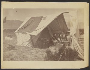 [Mr J. Terrey Gardner som U.S. Grant, 40th Parallel, Ruby Valley, Nevada]