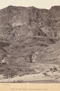 Vägg i Grand Canyon, Coloradofloden