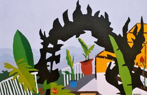 Entrén, 2006, olja på duk