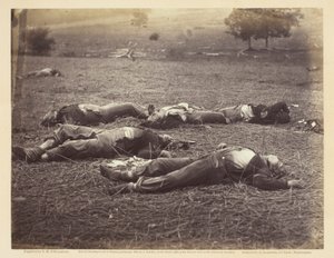 Fältet där general Reynolds föll, Gettysburg av Timothy O