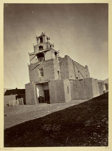 San Miguel-kyrkan, den äldsta i Santa Fe, New Mexico av Timothy O