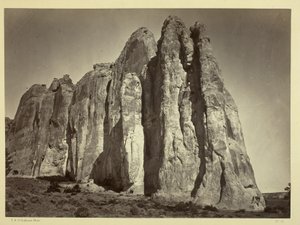 The South Side of Inscription Rock, 1873 av Timothy OSullivan