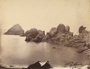 Tufa Domes, Pyramid Lake, Nevada,1867 (foto) av Timothy O