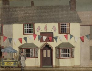 Pure Cream Ices (collage) av Tirzah Ravilious