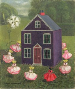 Suffragettes hus (olja på duk)