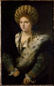 Porträtt av Isabella d