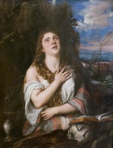 St. Maria Magdalena von Titian (c.1488-1576)