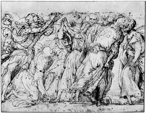 Grupp av apostlar, 1516-1518, 1937 av Tiziano Vecelli