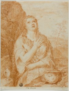 Ångerfulla Magdalena av Titian