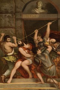 The Crowning with Thorns av Tiziano Vecelli